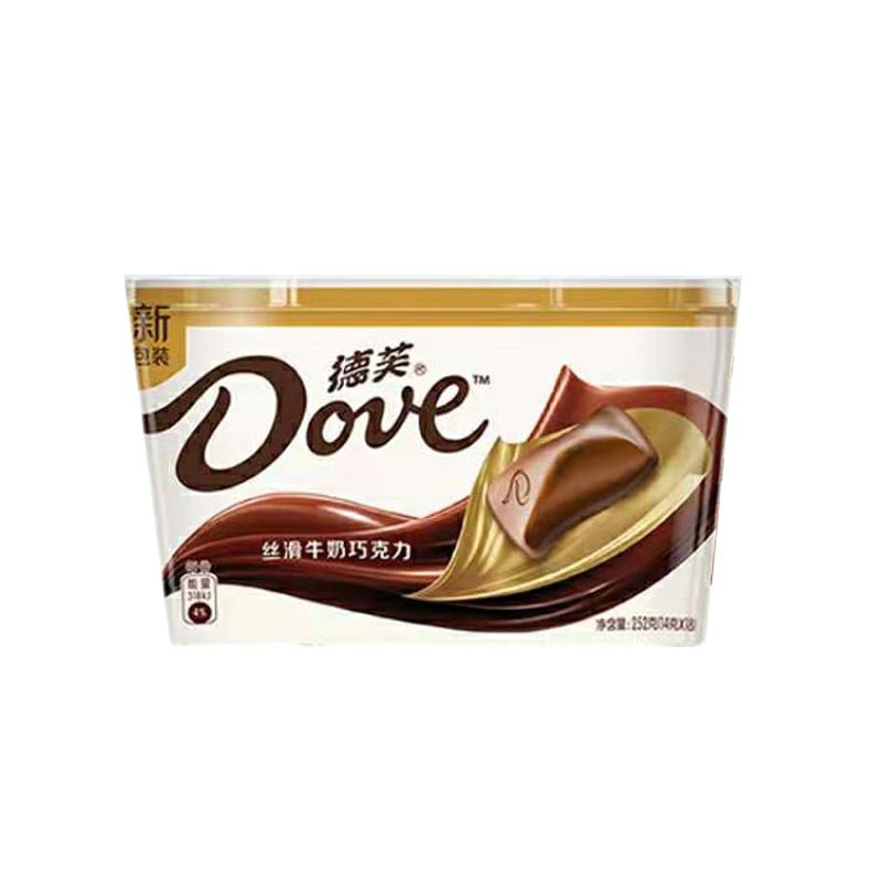 德芙牛奶巧克力碗装 252g/碗