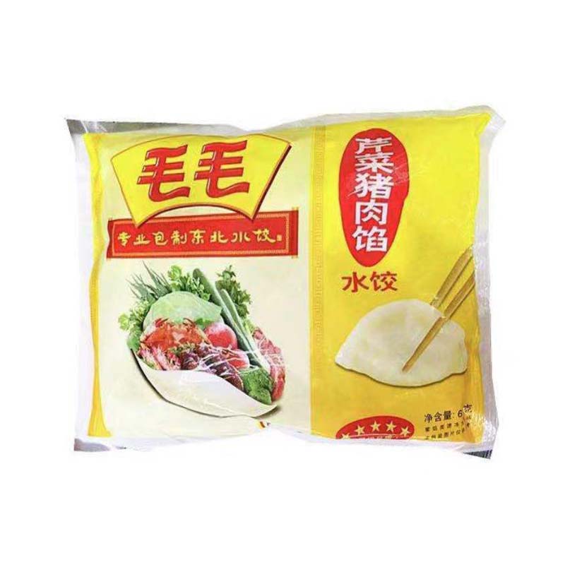 毛毛 芹菜馅水饺 639g/袋