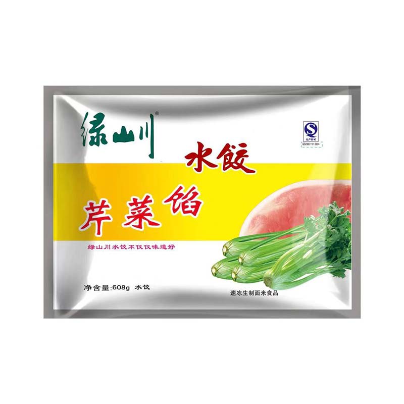 绿山川芹菜馅水饺608g/袋
