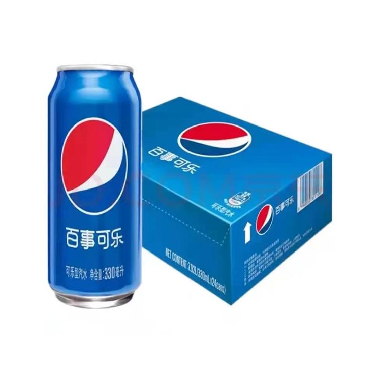 百事可乐老听碳酸饮料 330ml*24/箱