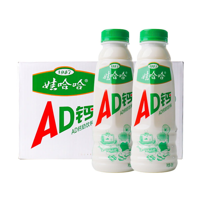 娃哈哈AD钙奶 450ml/瓶