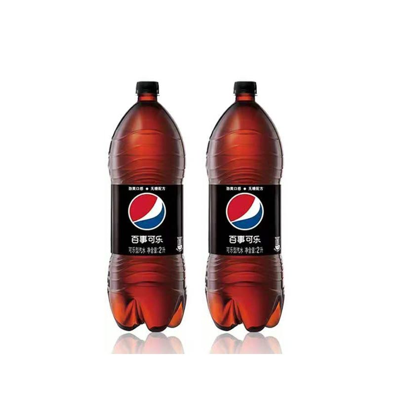 百事可乐汽水 无糖碳酸饮料 2L/瓶