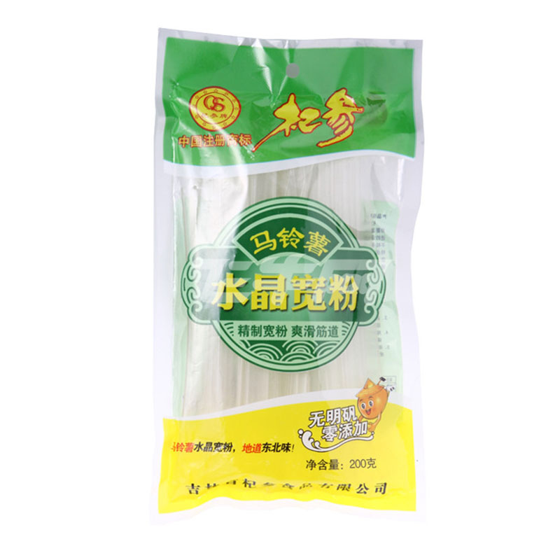 杞参马铃薯水晶宽粉200克