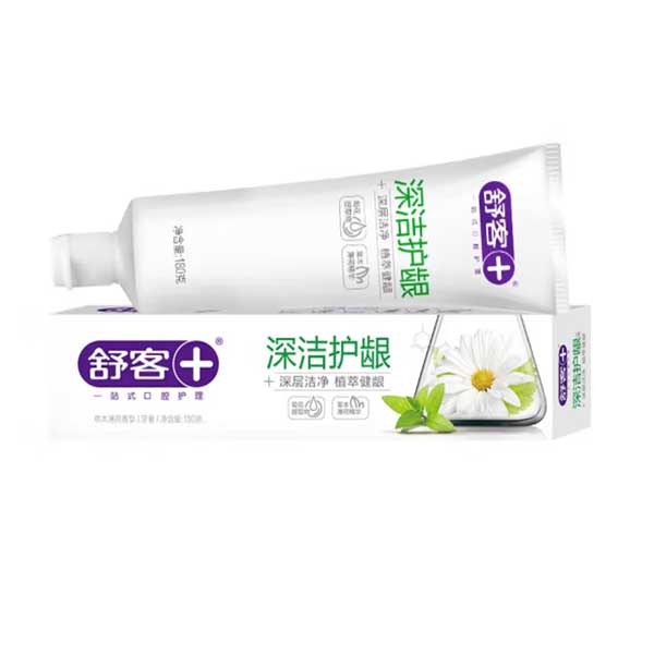舒客深洁护龈牙膏180克