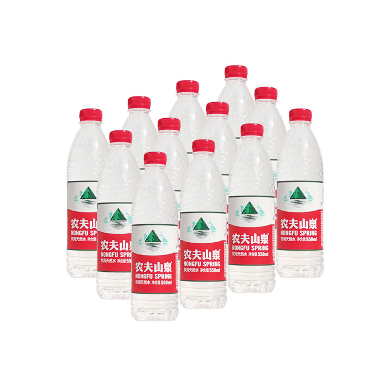 农夫山泉量贩装饮用天然水550ml*12瓶/件