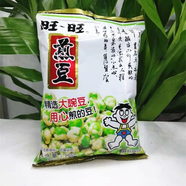 旺旺煎豆原香味豌豆105g/袋