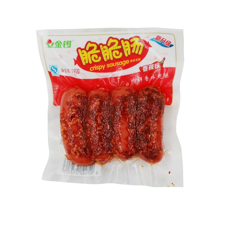金锣 香辣味脆脆肠香肠泡面搭档 140g/个
