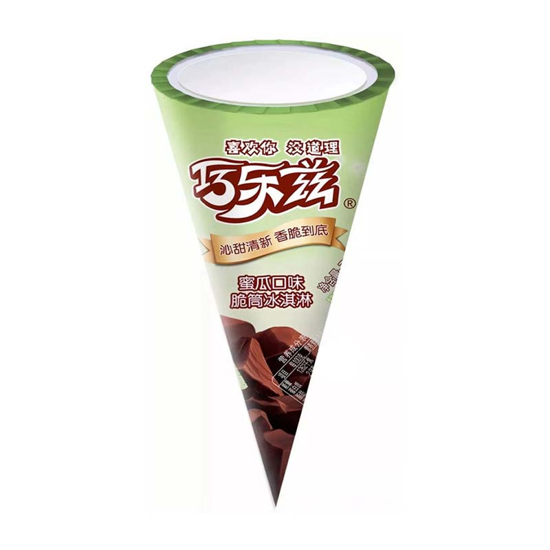 伊利 巧乐兹蜜瓜玫瑰车厘子味脆筒冰淇淋雪糕 73g/支