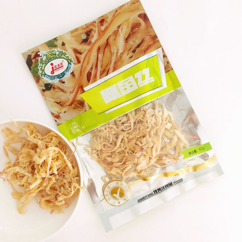 佳美洋鱿鱼丝62g/袋