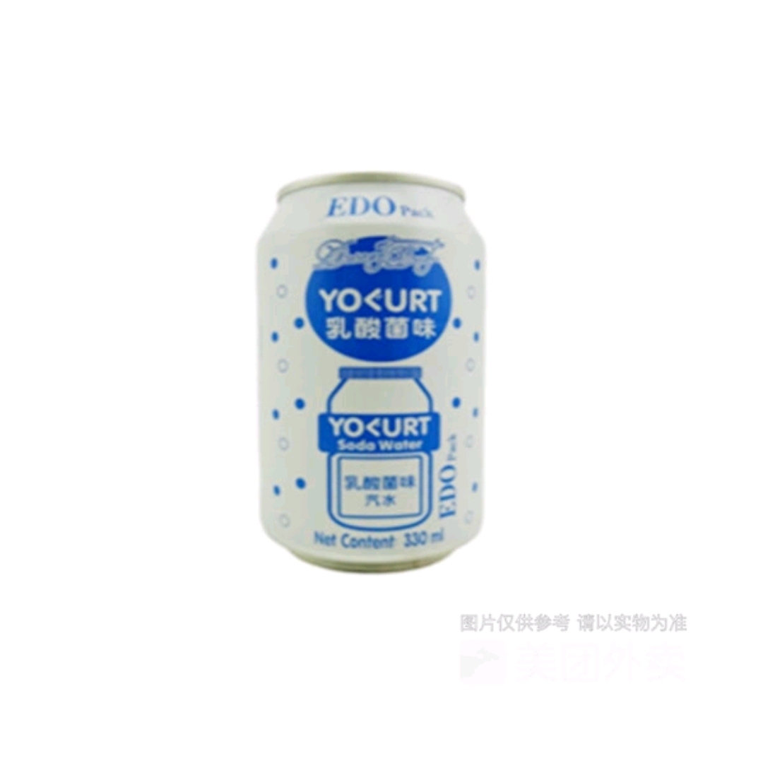 EDO乳酸菌味汽水330ml/听