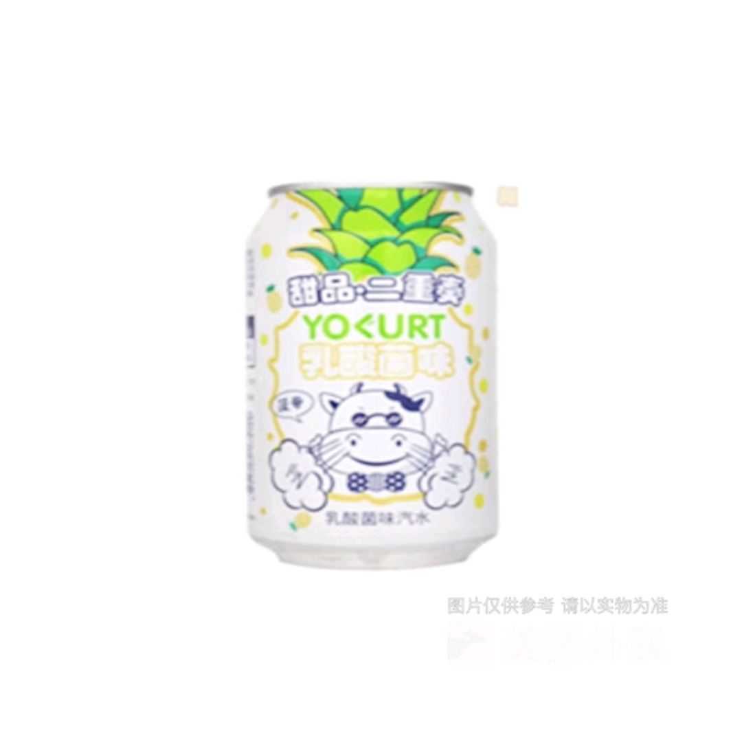 EDO乳酸菌菠萝味汽水330ml/听