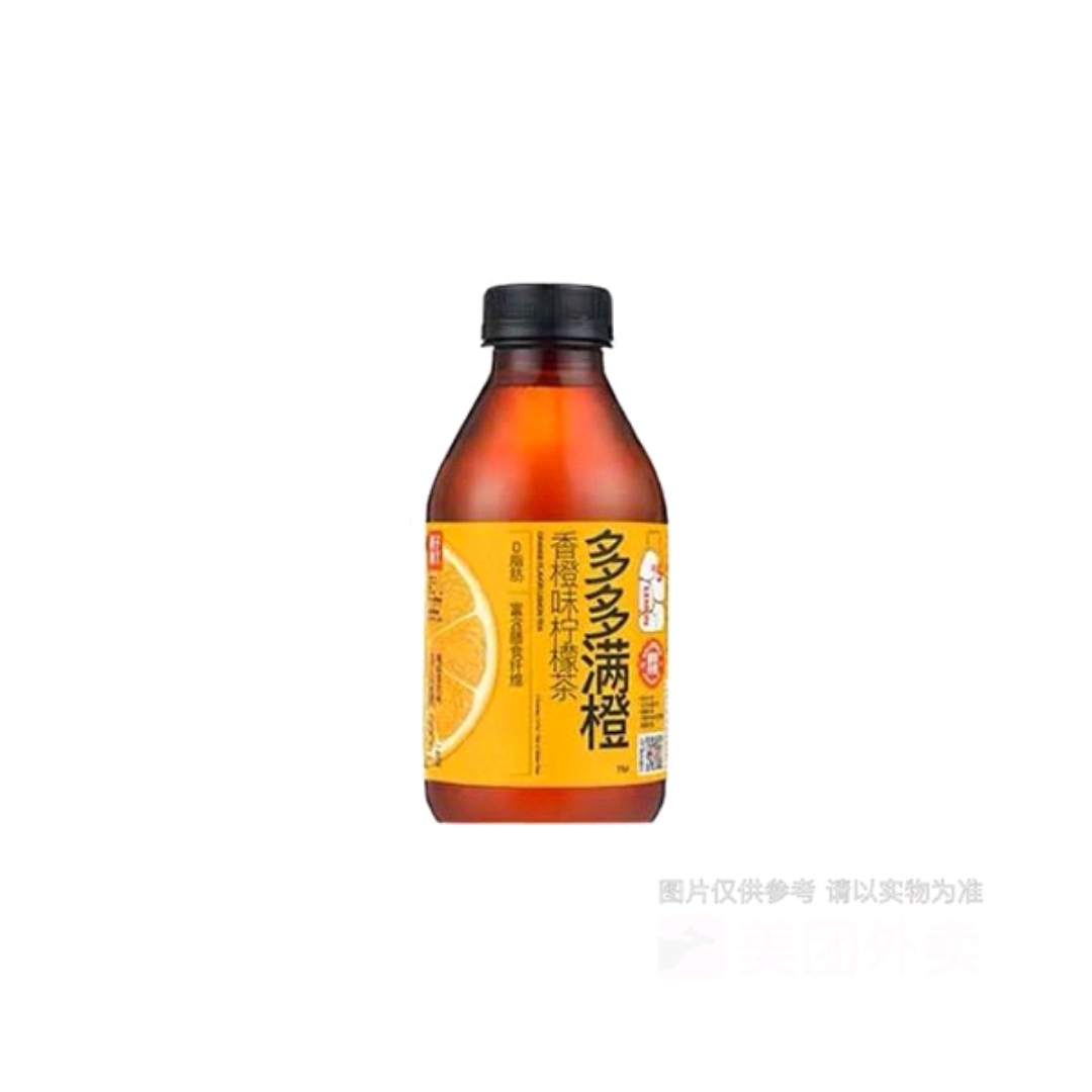 多多满橙 香橙味柠檬茶 500ml/瓶