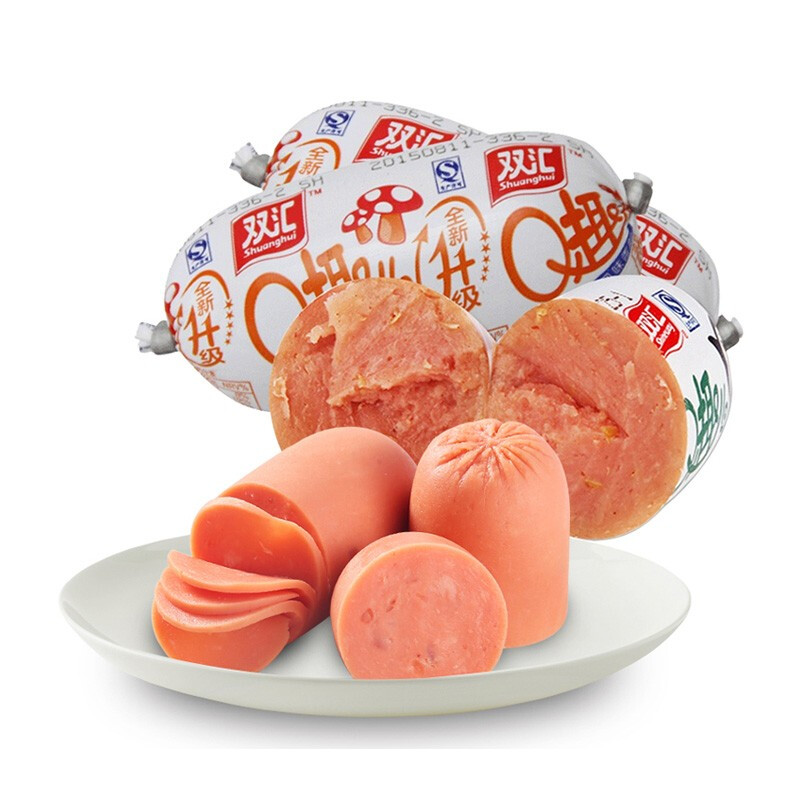 双汇 Q趣蘑菇风味香肠 70g/个