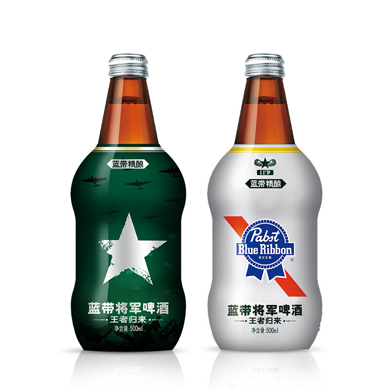 蓝带将军啤酒500ml/瓶