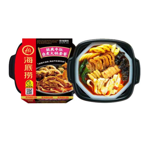 海底捞脆爽牛肚自煮火锅套餐自嗨锅 435g/盒