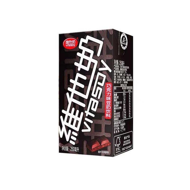 维他 巧克力味豆奶饮料 250ml/盒