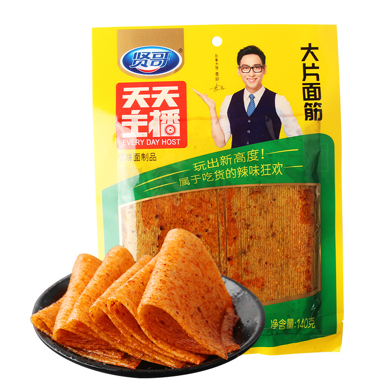 贤哥大片面筋140g/袋