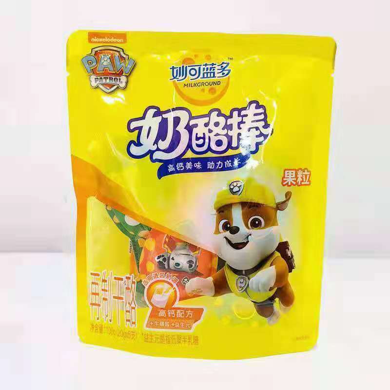 妙可蓝多奶酪棒果粒再制干酪原味 100g/袋