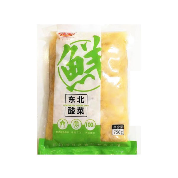 贺发哥东北酸菜750g/袋