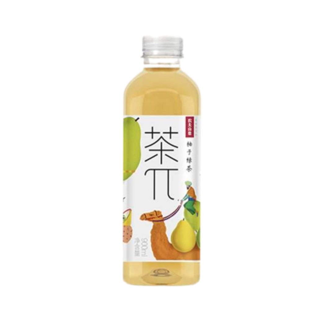 农夫山泉 茶π柚子绿茶 900ml/瓶