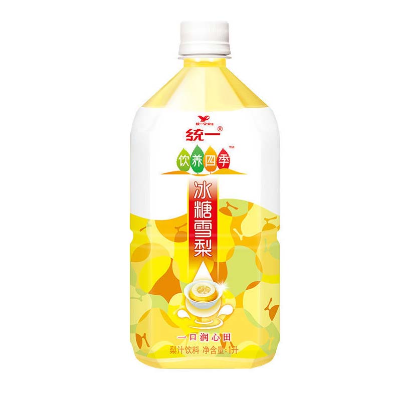 统一 冰糖雪梨饮料 1L/瓶