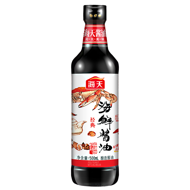 海天海鲜酱油 500ml/瓶