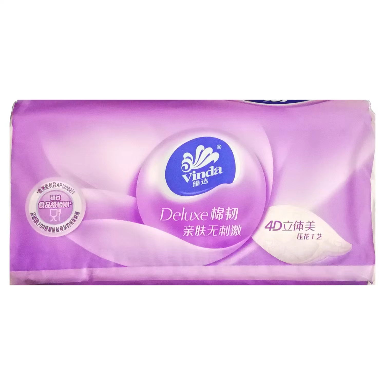 维达棉韧抽取面巾纸3层 100抽/包