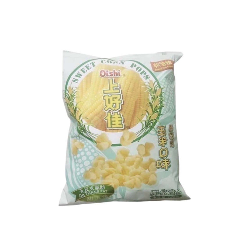 上好佳玉米口味膨化食品 田园泡128g/袋
