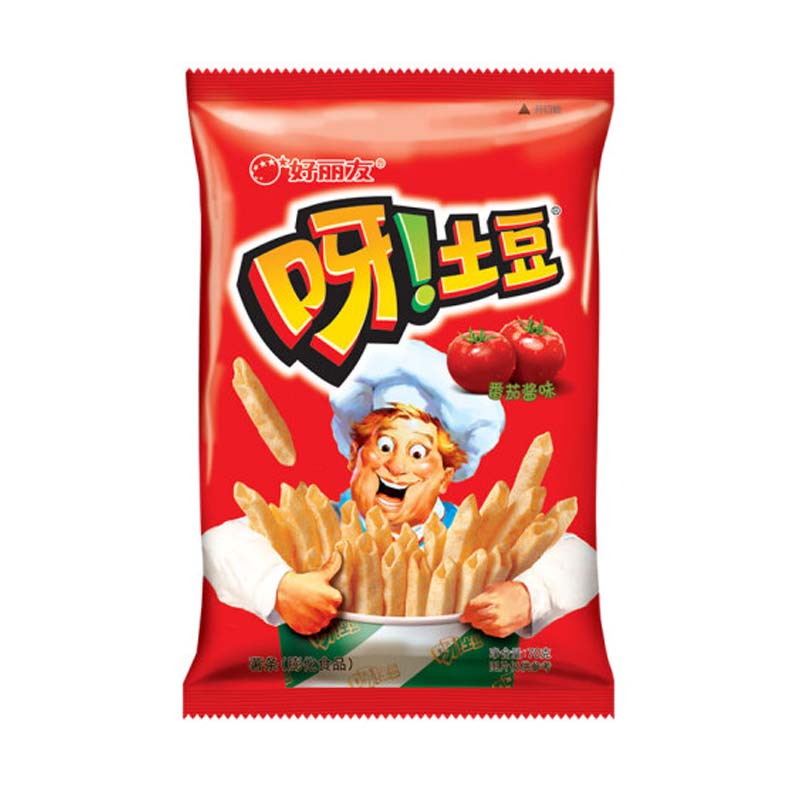 好丽友 呀！土豆番茄酱味薯条 70g/包