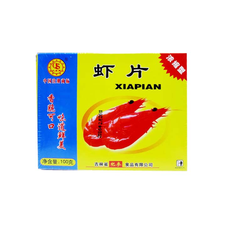 杞参 虾片盒装 100g/盒