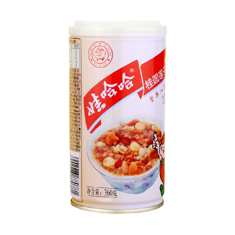 娃哈哈 桂圆莲子八宝粥360g/罐