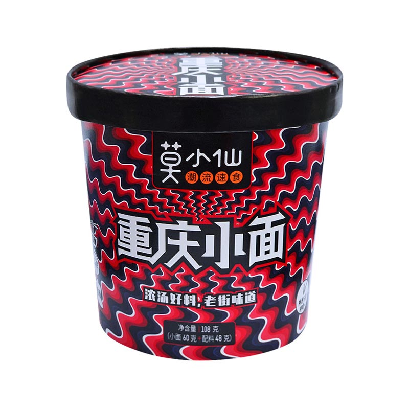 莫小仙重庆小面（冲泡型）108克/桶 (新老包装随机发)