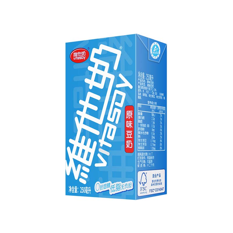 维他 原味豆奶 250ml/盒