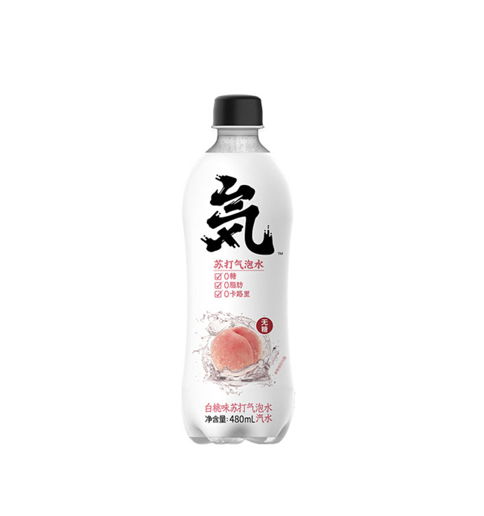 元气森林 热销款白桃苏打气泡水饮料 480ml/瓶（新老包装...