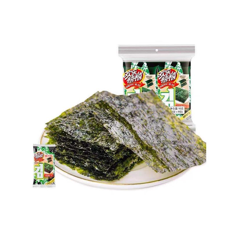 欢乐禧禧岩烧海苔原味16g/袋