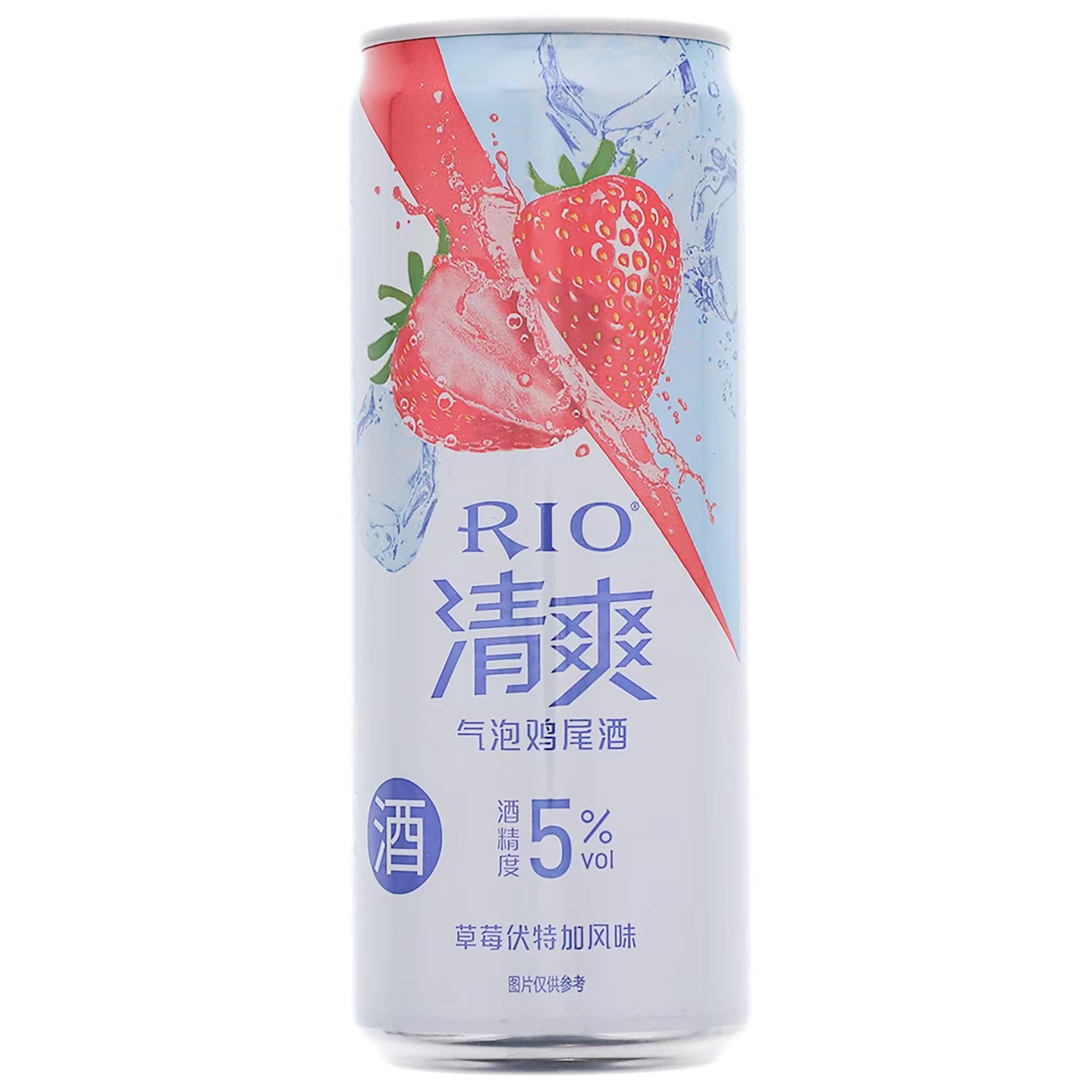 锐澳（RIO）洋酒预调鸡尾酒 果酒清爽系列5度 草莓伏特加风...