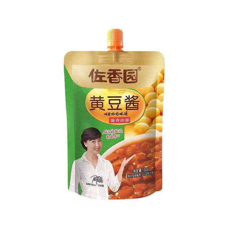 佐香园黄豆酱（带嘴） 150g/袋