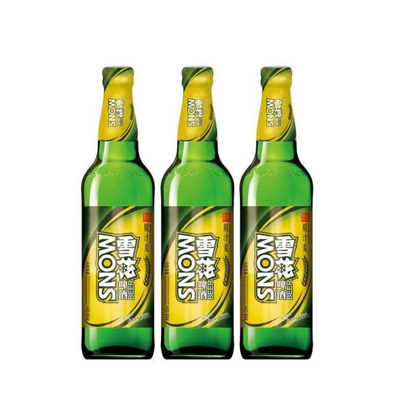雪花原汁麦大瓶啤酒500ml/瓶