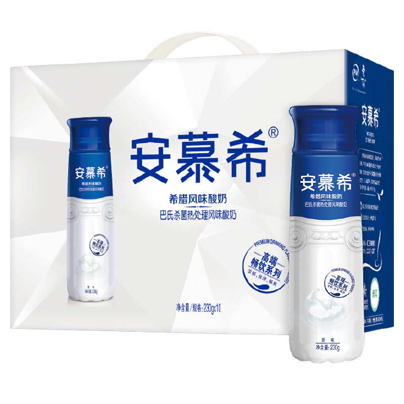 伊利 安慕希希腊风味酸奶（原味）230g*10瓶/箱