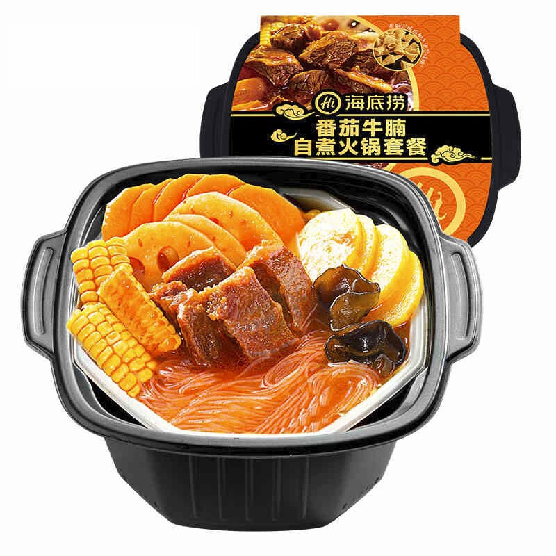 海底捞 番茄牛腩自煮火锅套餐 365g/盒