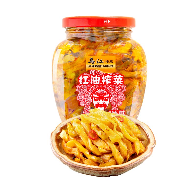 乌江红油榨菜（下饭菜）300g/瓶