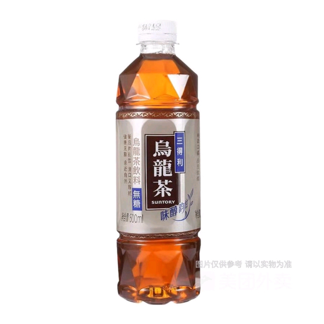 三得利 无糖乌龙茶 500ml/瓶