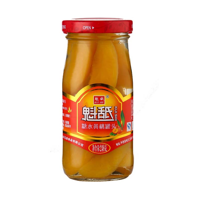 魁舐黄桃罐头248克