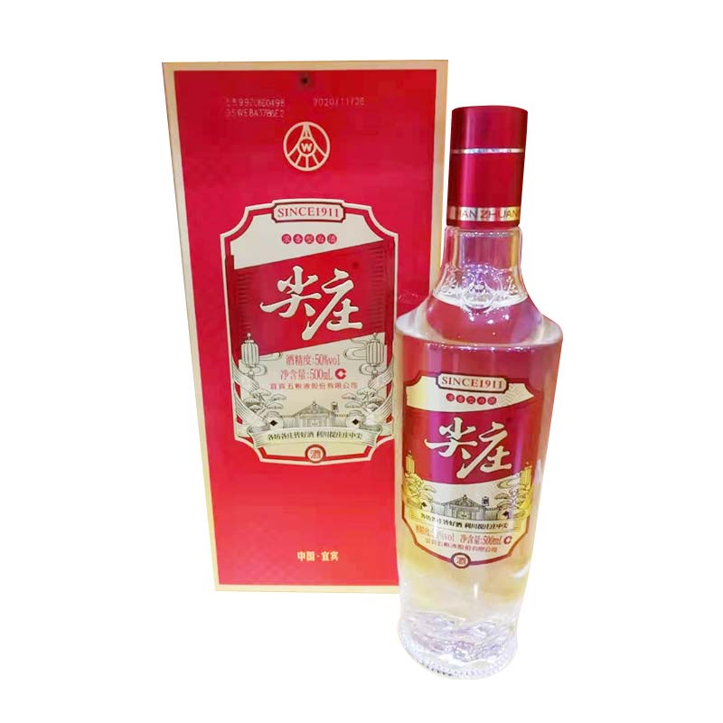 尖庄浓香型50度白酒一级500ml/瓶