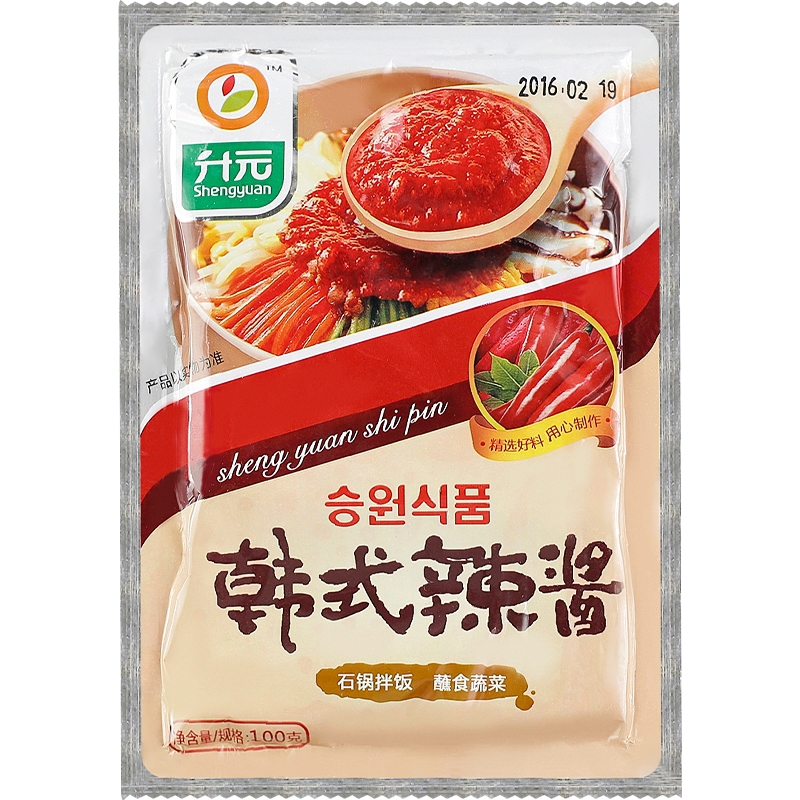 升元韩国辣酱100克