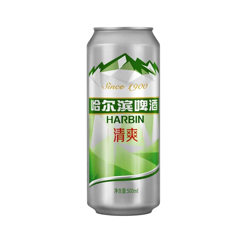 哈尔滨啤酒 清爽啤酒 500ml/听