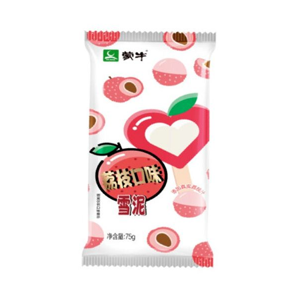 蒙牛荔枝味雪泥 75克