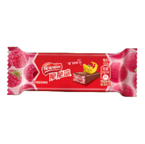 雀巢脆脆鲨树莓杨梅味 19克