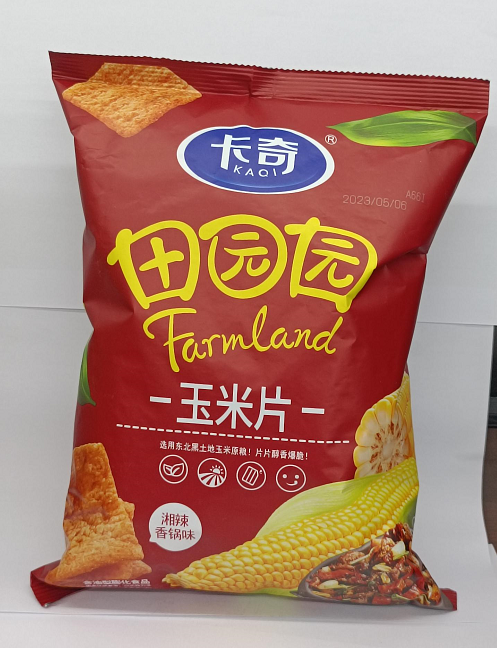 卡奇田园园玉米片湘辣香锅味 150克