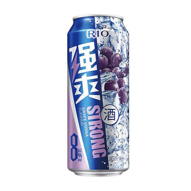 锐澳强爽葡萄味鸡尾酒 500ml
